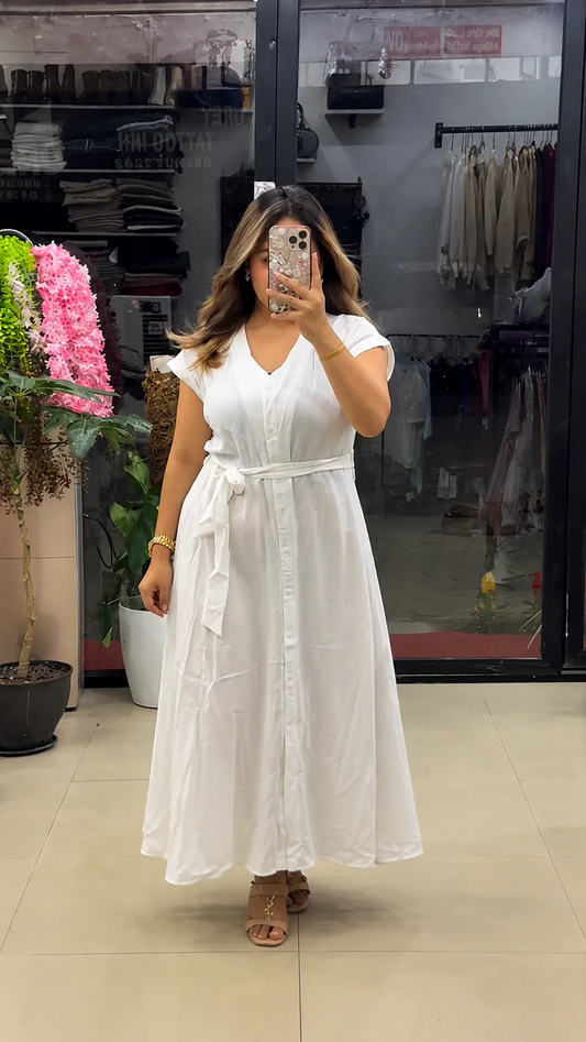 Premium Pure Cotton Maxi Dress for Women