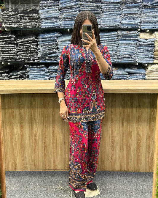 Women's Trendy Printed Co-Ord Set