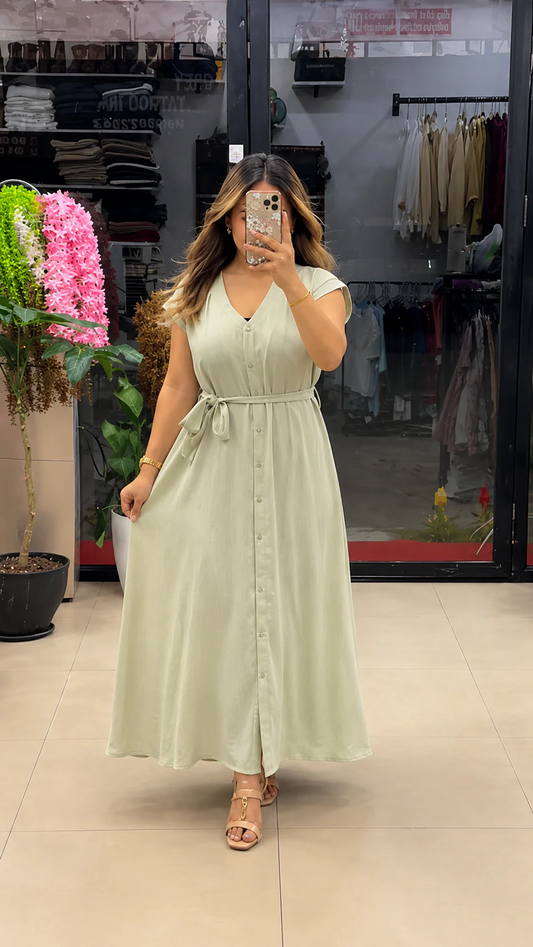 Premium Pure Cotton Maxi Dress for Women