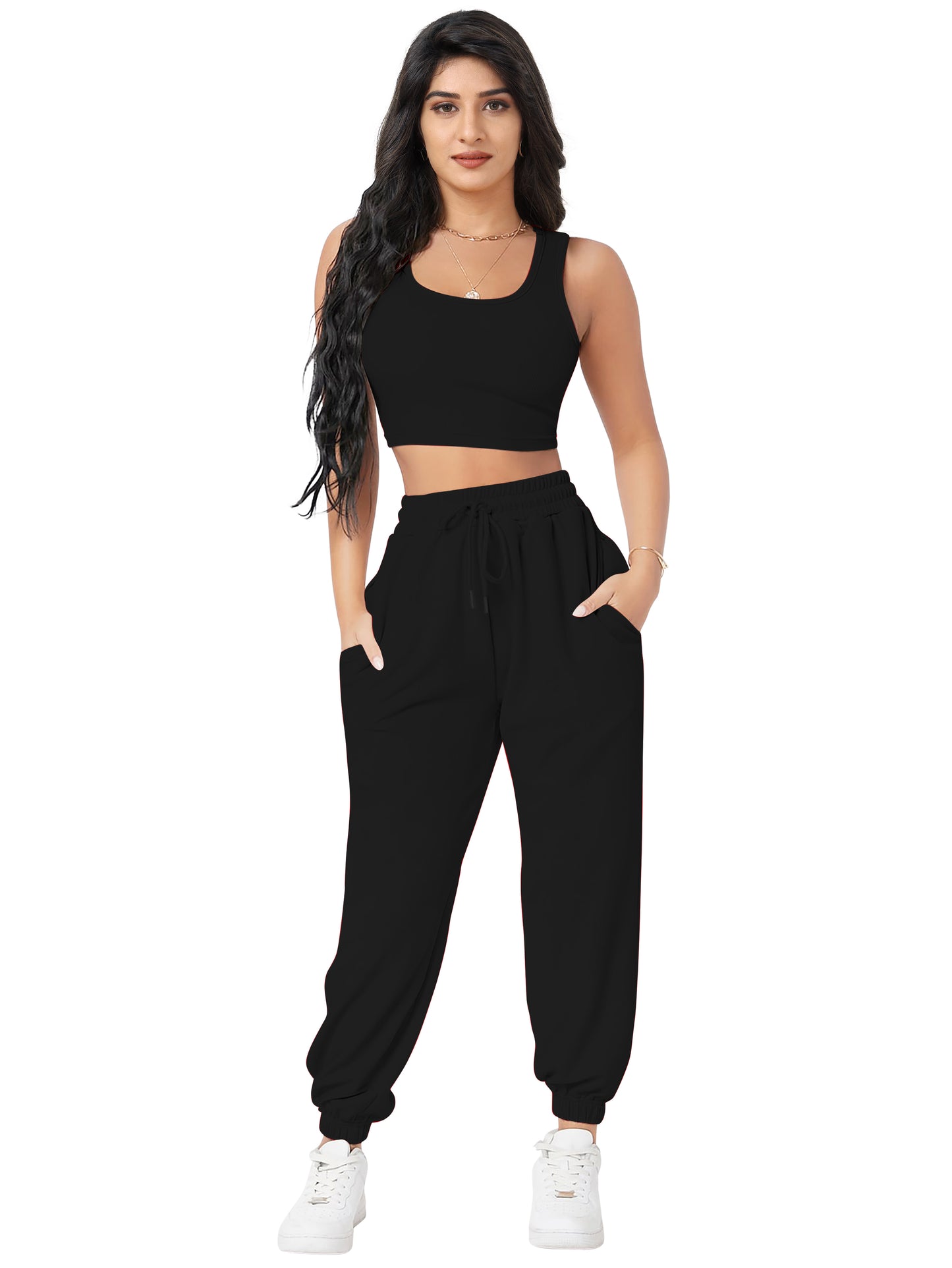 Ultra-Soft Stretch Co-Ord Set for Women | Jogging, Travel & Casual Wear