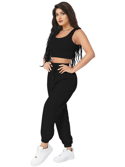 Ultra-Soft Stretch Co-Ord Set for Women | Jogging, Travel & Casual Wear