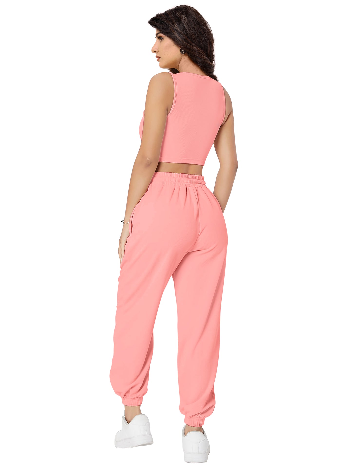 Ultra-Soft Stretch Co-Ord Set for Women | Jogging, Travel & Casual Wear