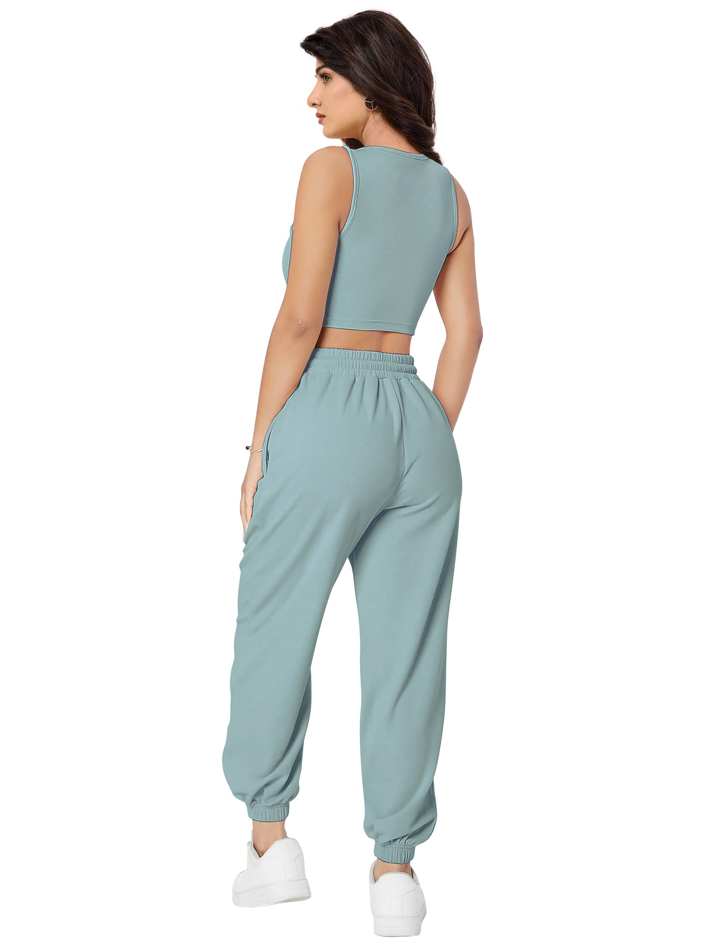 Ultra-Soft Stretch Co-Ord Set for Women | Jogging, Travel & Casual Wear