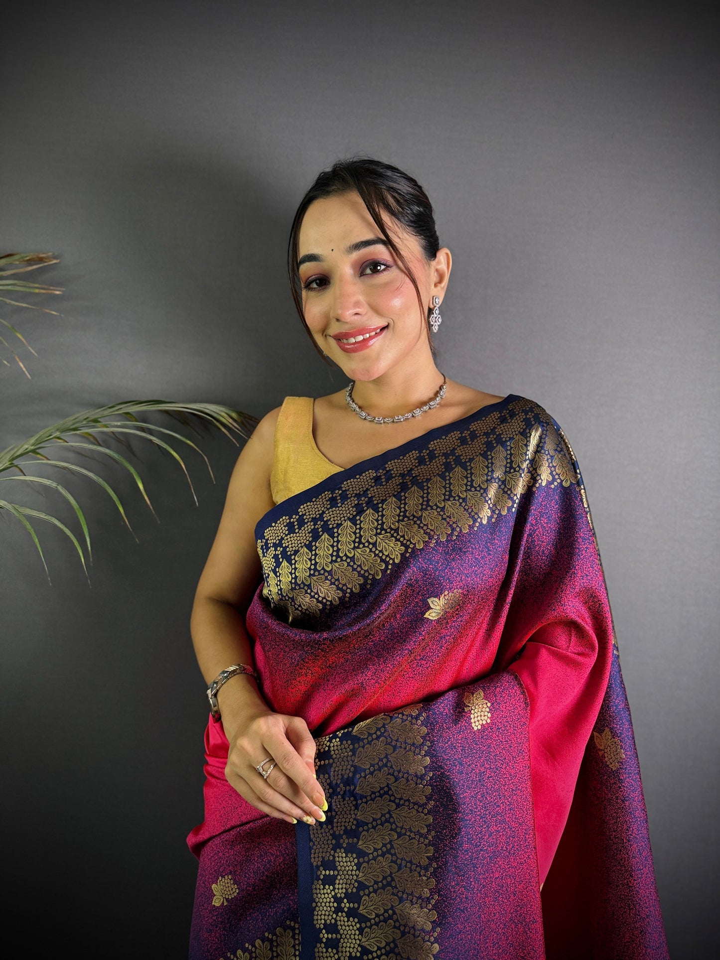 Shanaya Royal Shade Ikkat saree