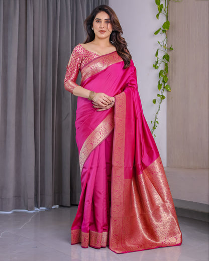 The Maharani Zari Drape Saree