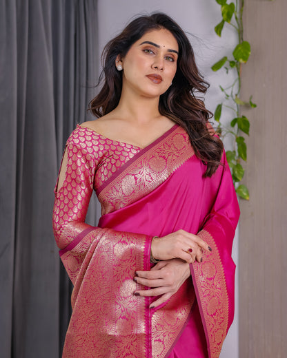 The Maharani Zari Drape Saree
